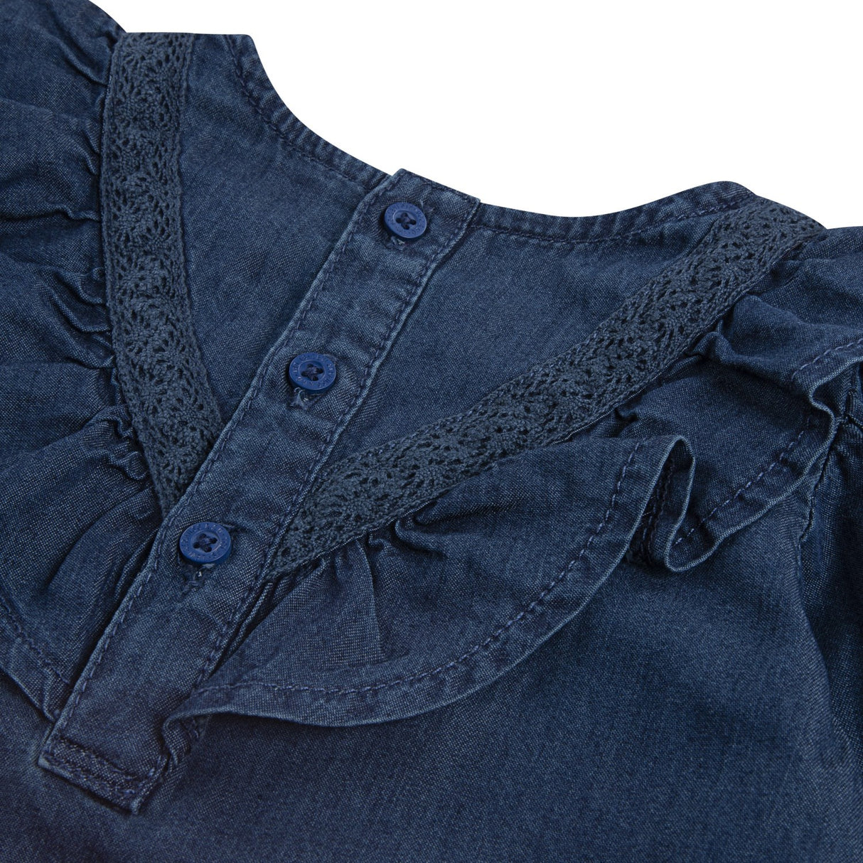 Levi's Dark Wave Wild West Ruffle Dress