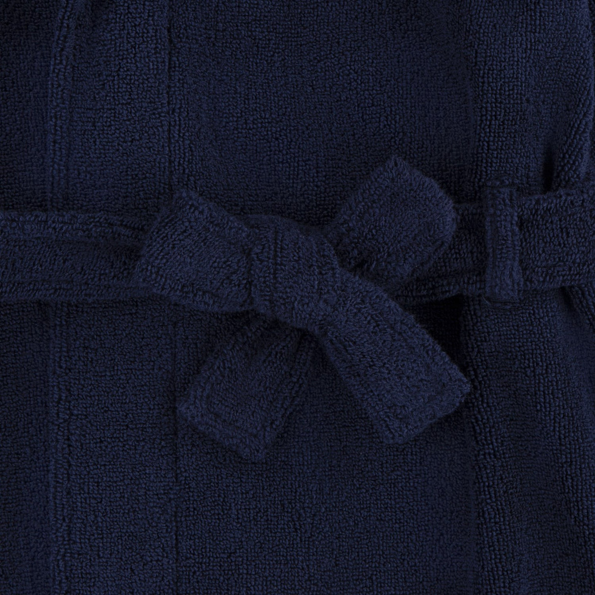 Polo Ralph Lauren Refined Navy Hooded Plush Terry Bathrob