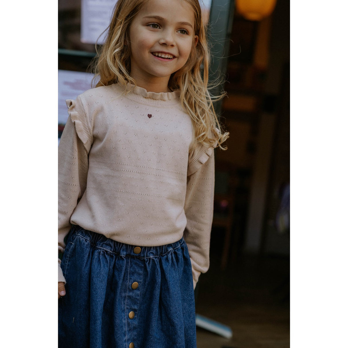 Fliink Sandshell Fame Ls Blouse