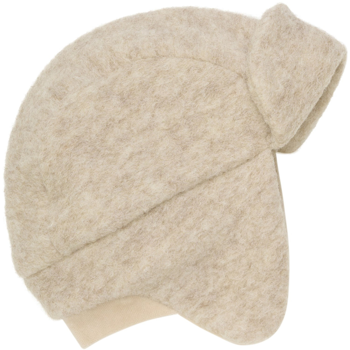 Huttelihut Sand Melange Hat Wool W. Velour Lining