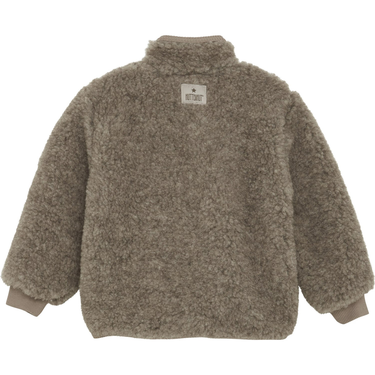 Huttelihut Camel Melange Jacket Wool Teddy W. Lining