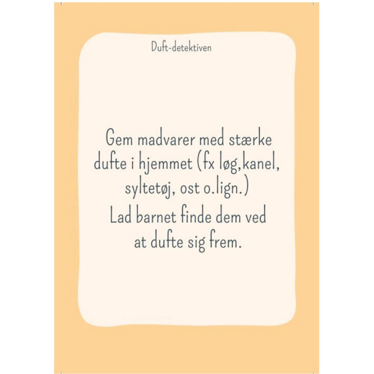 BABYBITE DINING CARD: THE FOOD DETECTIVES - Activity cards that make it fun for children to taste new food