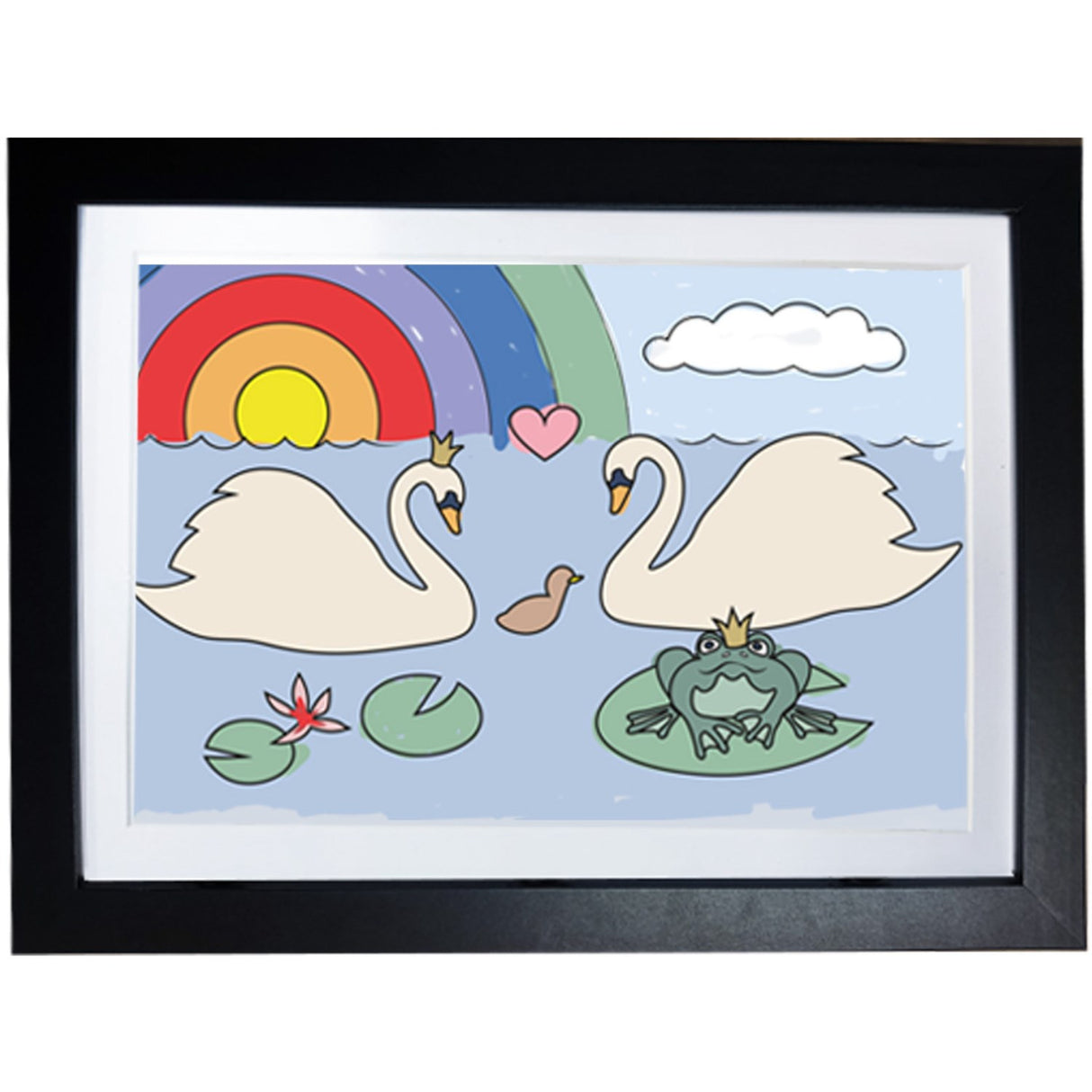 Vanilla COPENHAGEN Black Gallery Frame Black