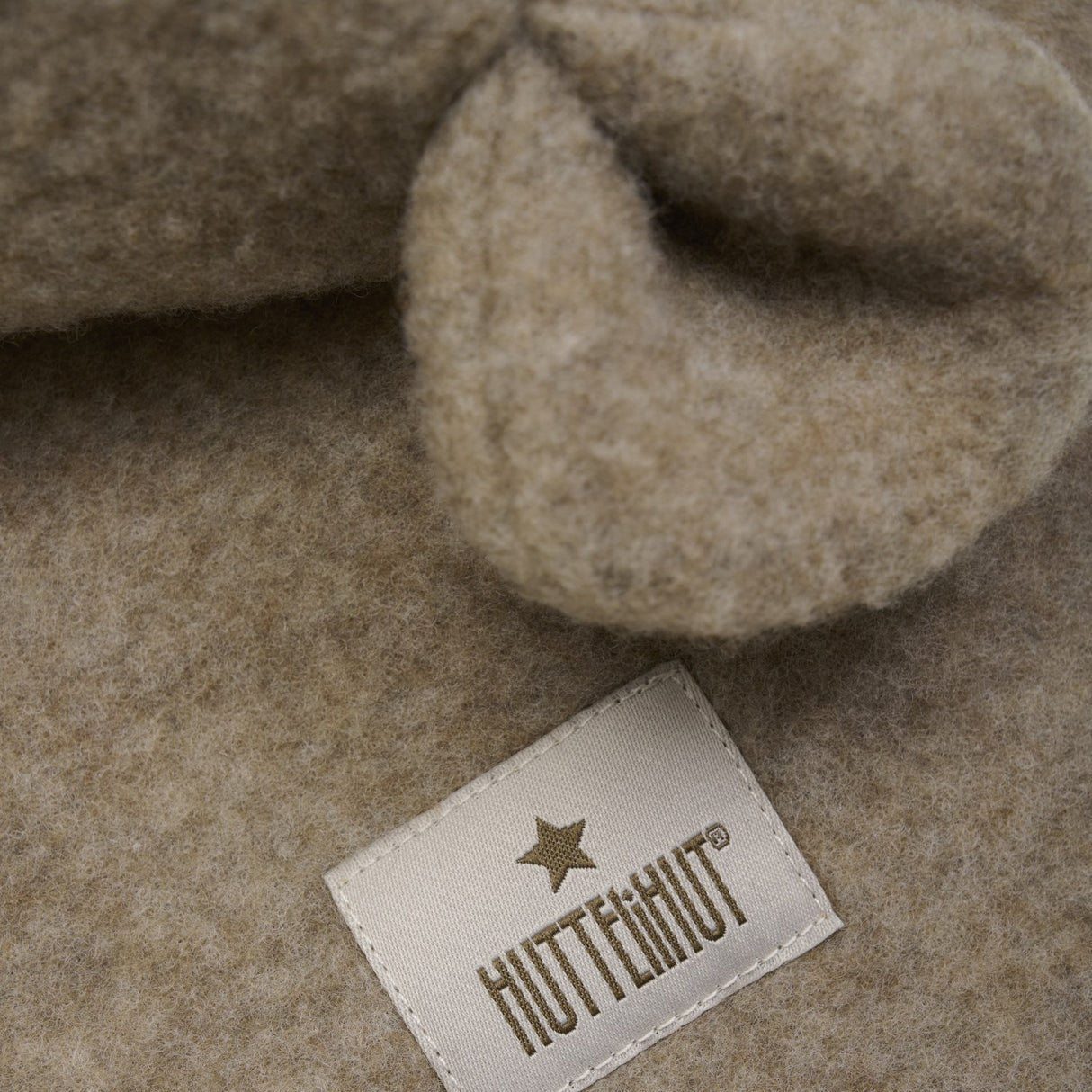 Huttelihut Savannah Melange Balaclava Ears Wool Fleece