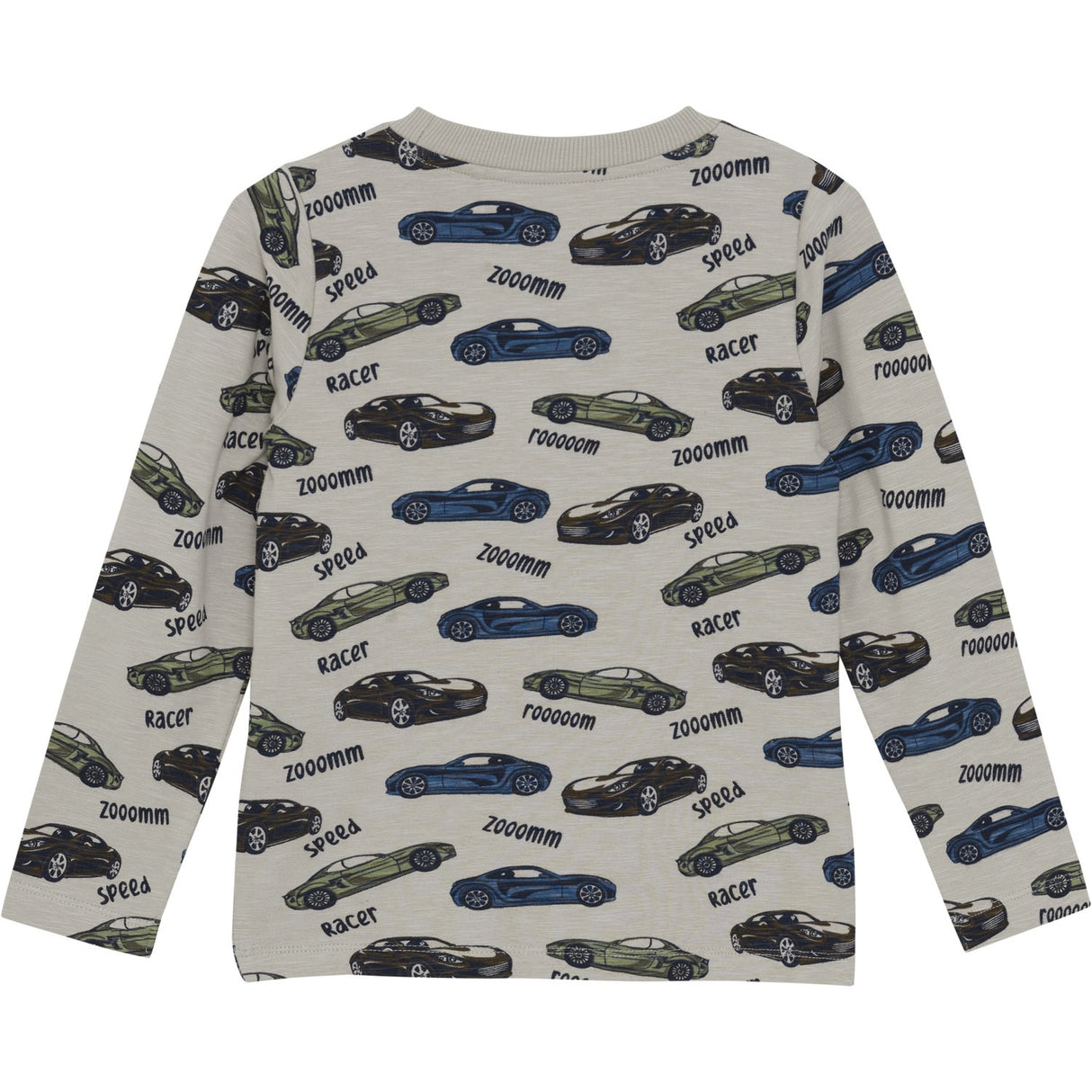 Minymo Oxford Tan T-shirt LS AOP