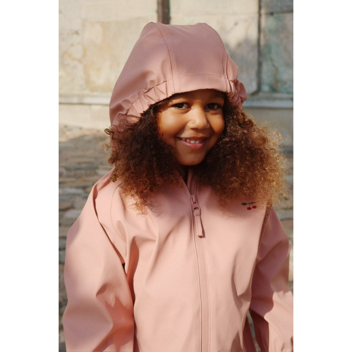 Konges Sløjd Cameo Brown Plainy Rain Set