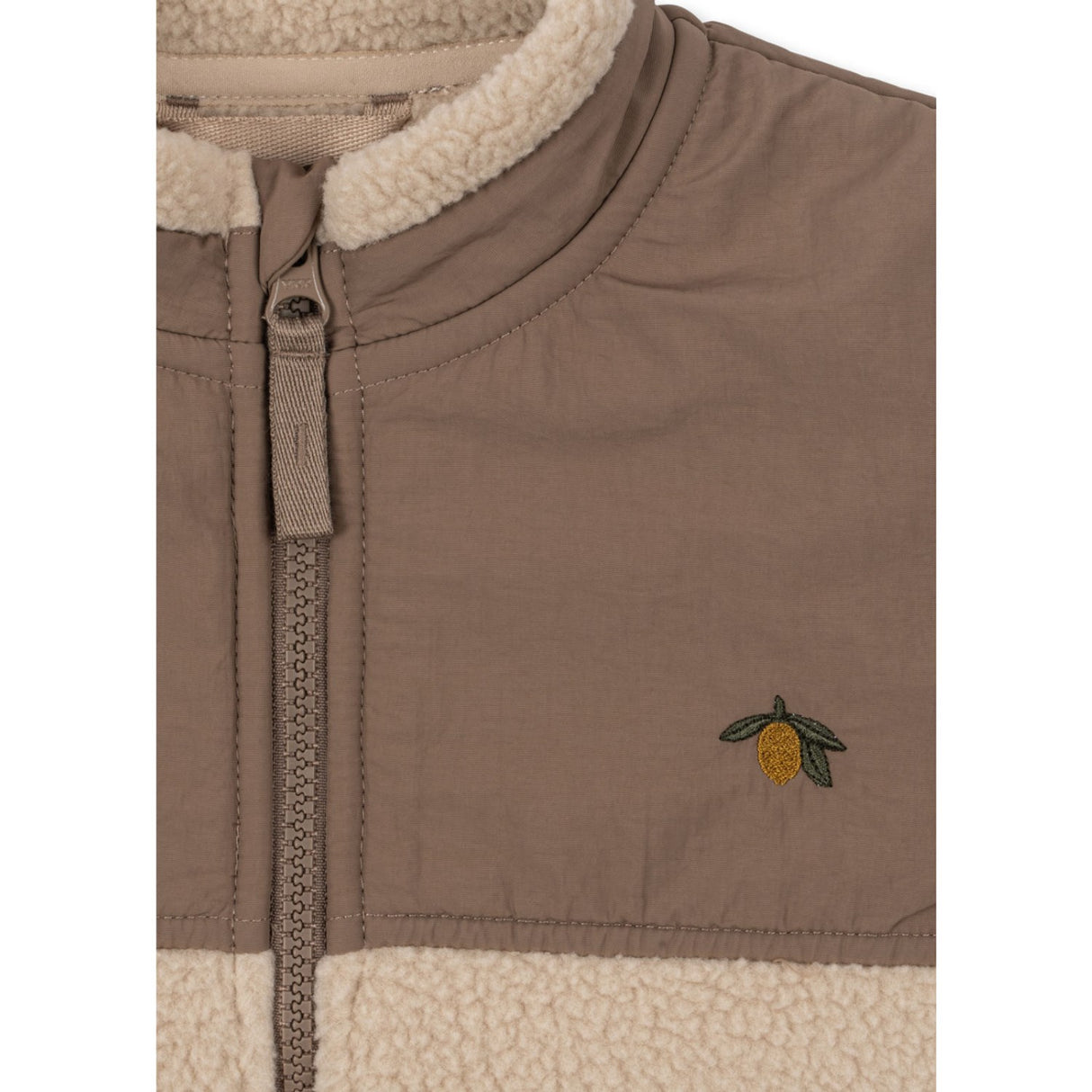 Konges Sløjd Oxford Tan Flynn Fleece Jacket Grs