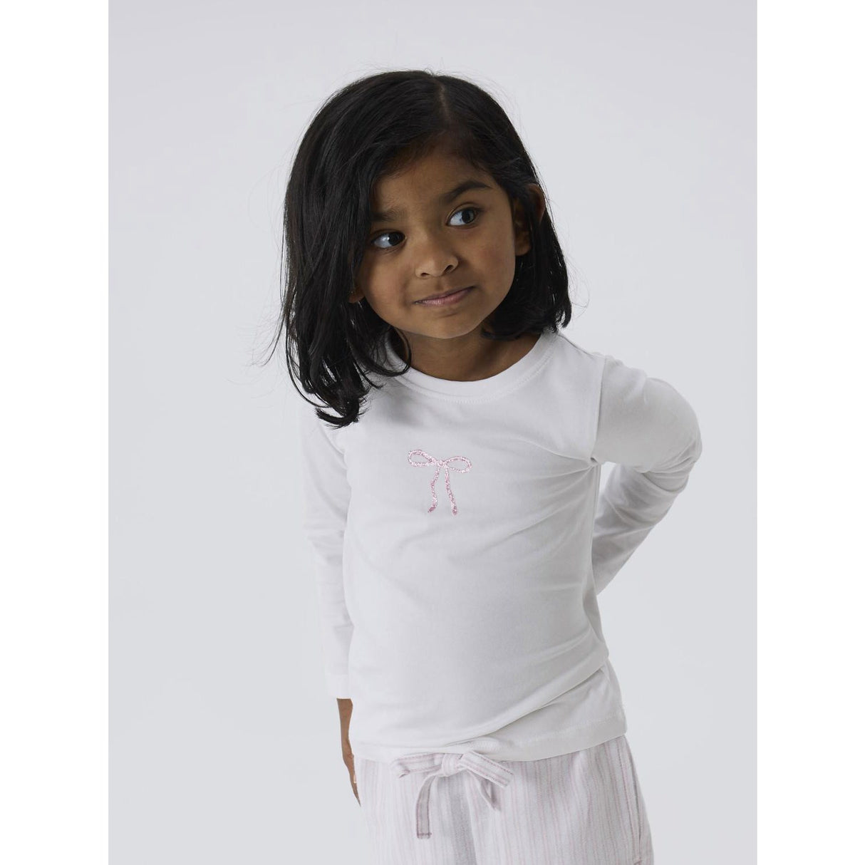 Name It Bright White Nmfrosita Ls Top Box