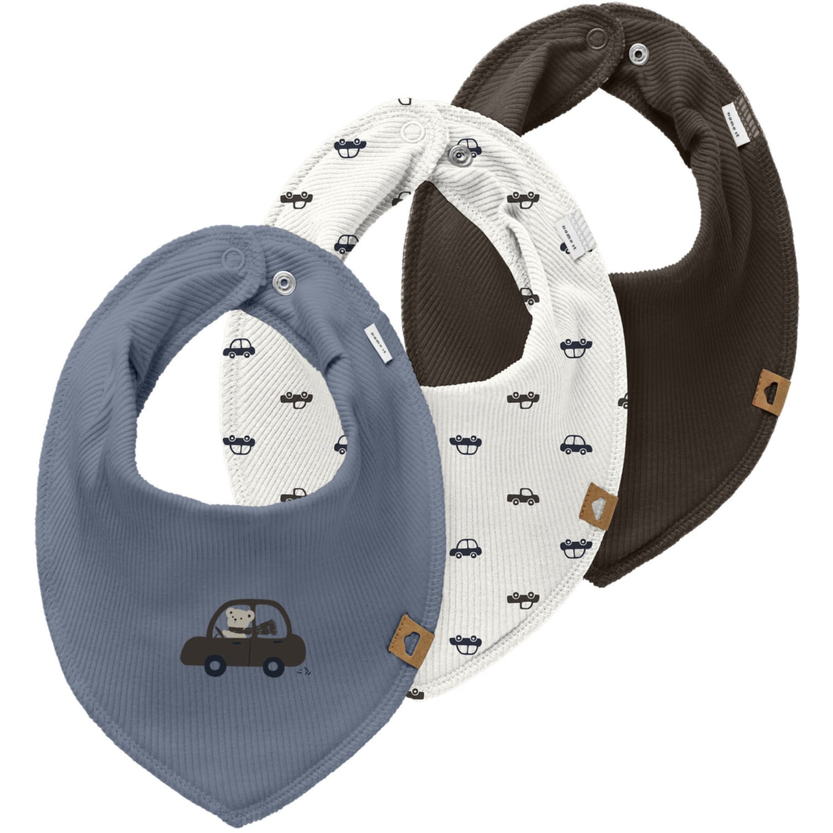 Name It Flint Stone Nbmyasim 3p Scarf Bib