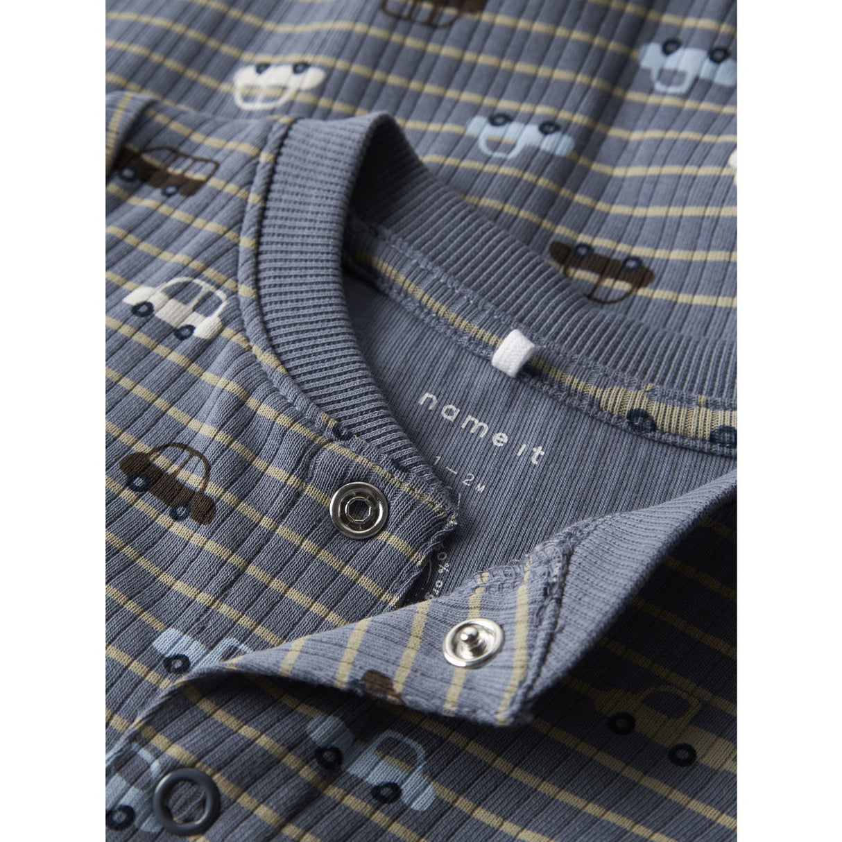 Name It Flint Stone Nbmronald Ls Bodysuit