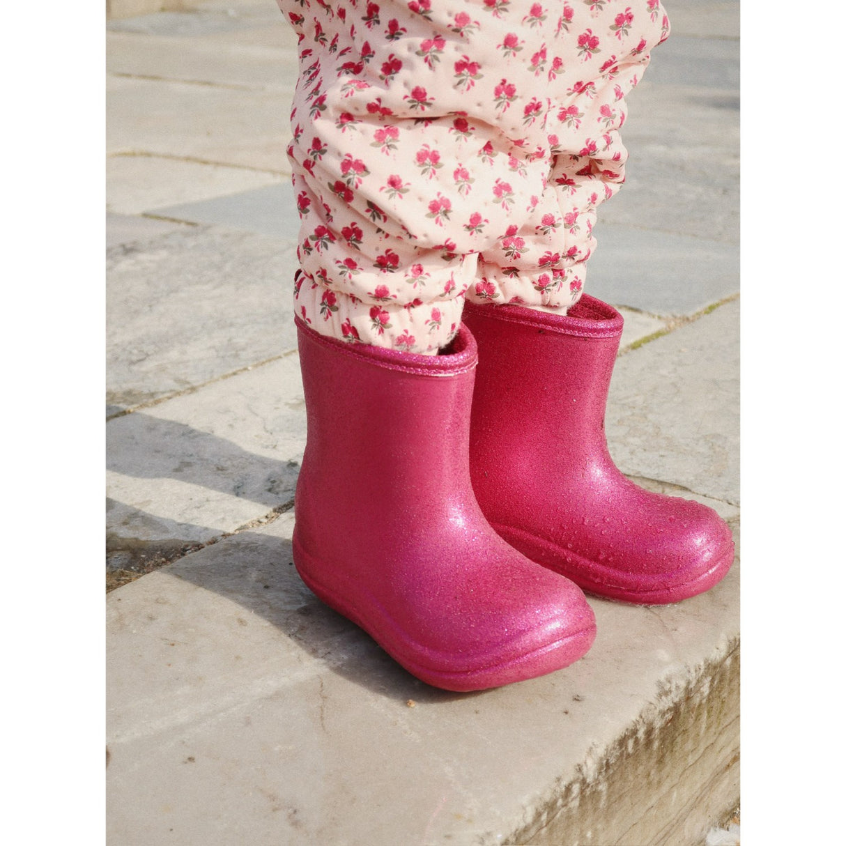 Konges Sløjd Sangria Luc Lightweight Glitter Rain Boot
