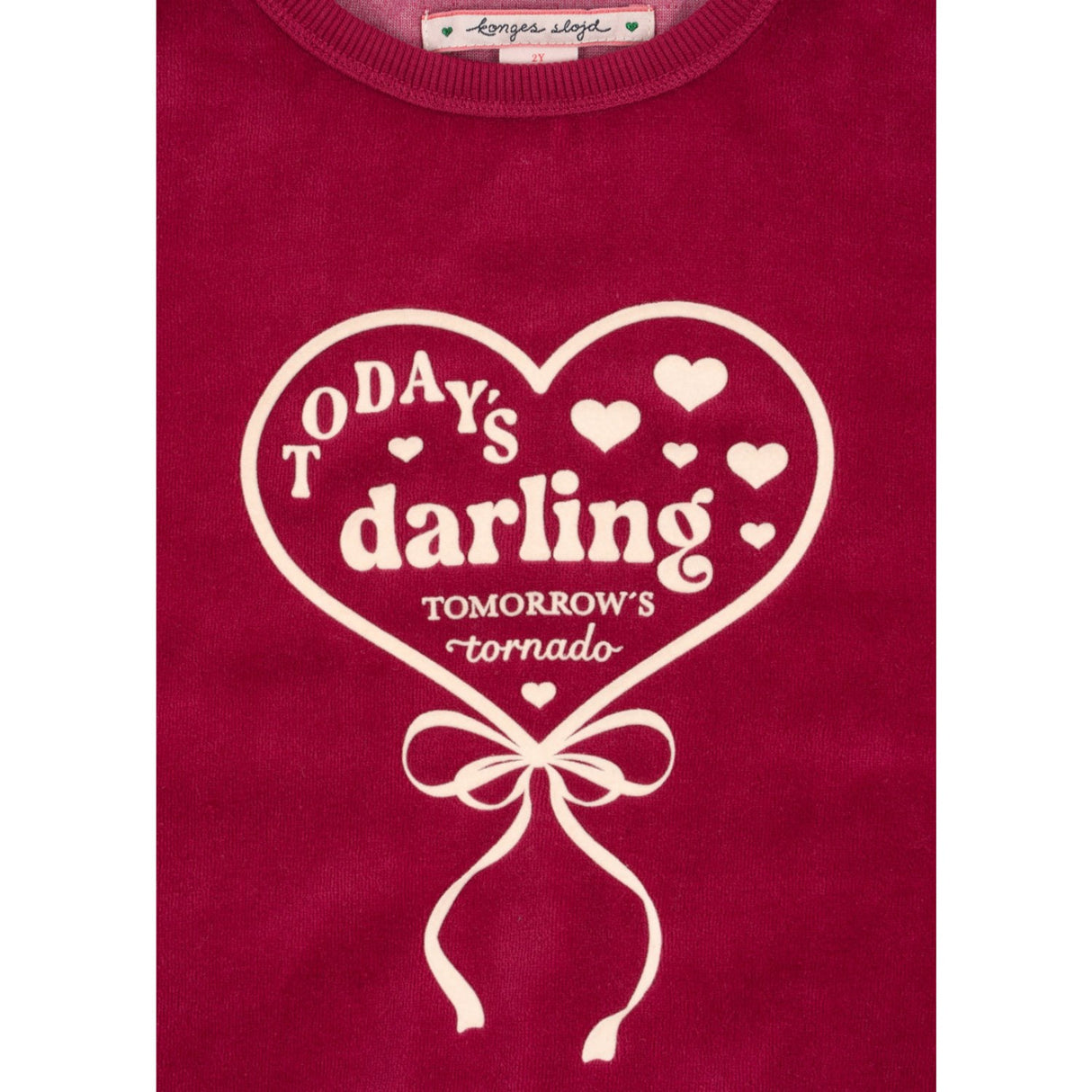 Konges Sløjd Sangria Velou Blouse GOTS