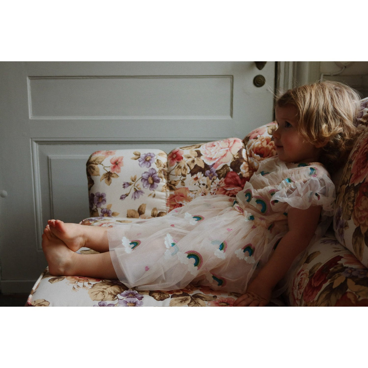 Konges Sløjd Rainbow Glitter Tullie Dress