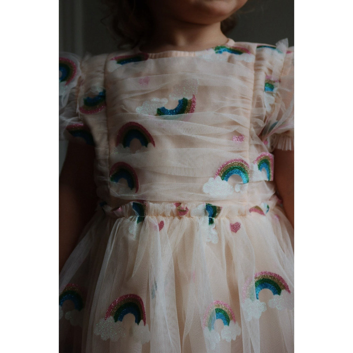 Konges Sløjd Rainbow Glitter Tullie Dress