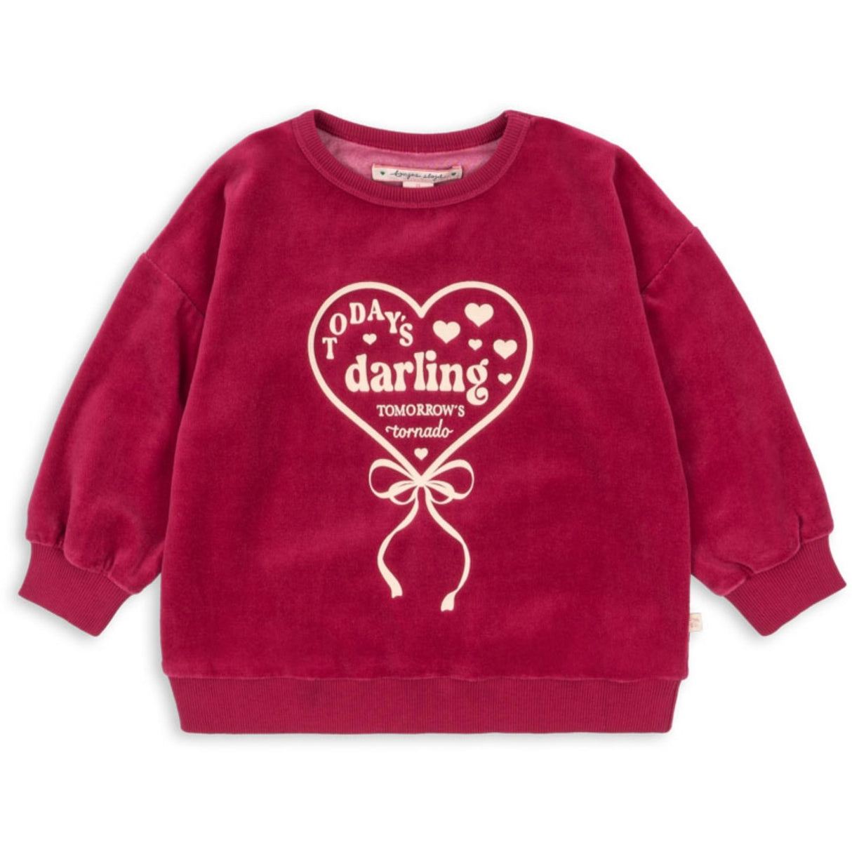 Konges Sløjd Sangria Velou Blouse GOTS