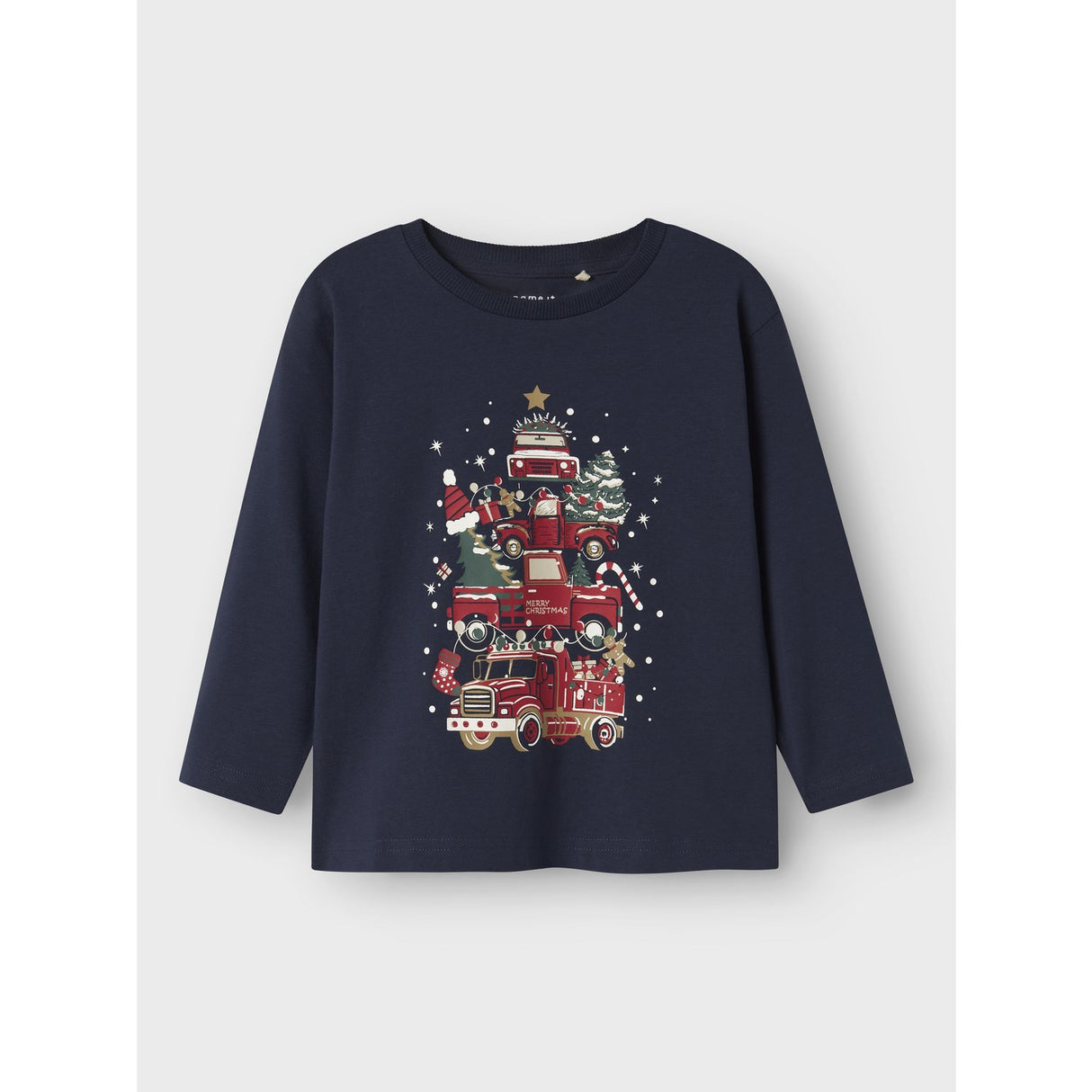 Name It Navy Blazer Nmmrejulli Nreg Ls Top Box