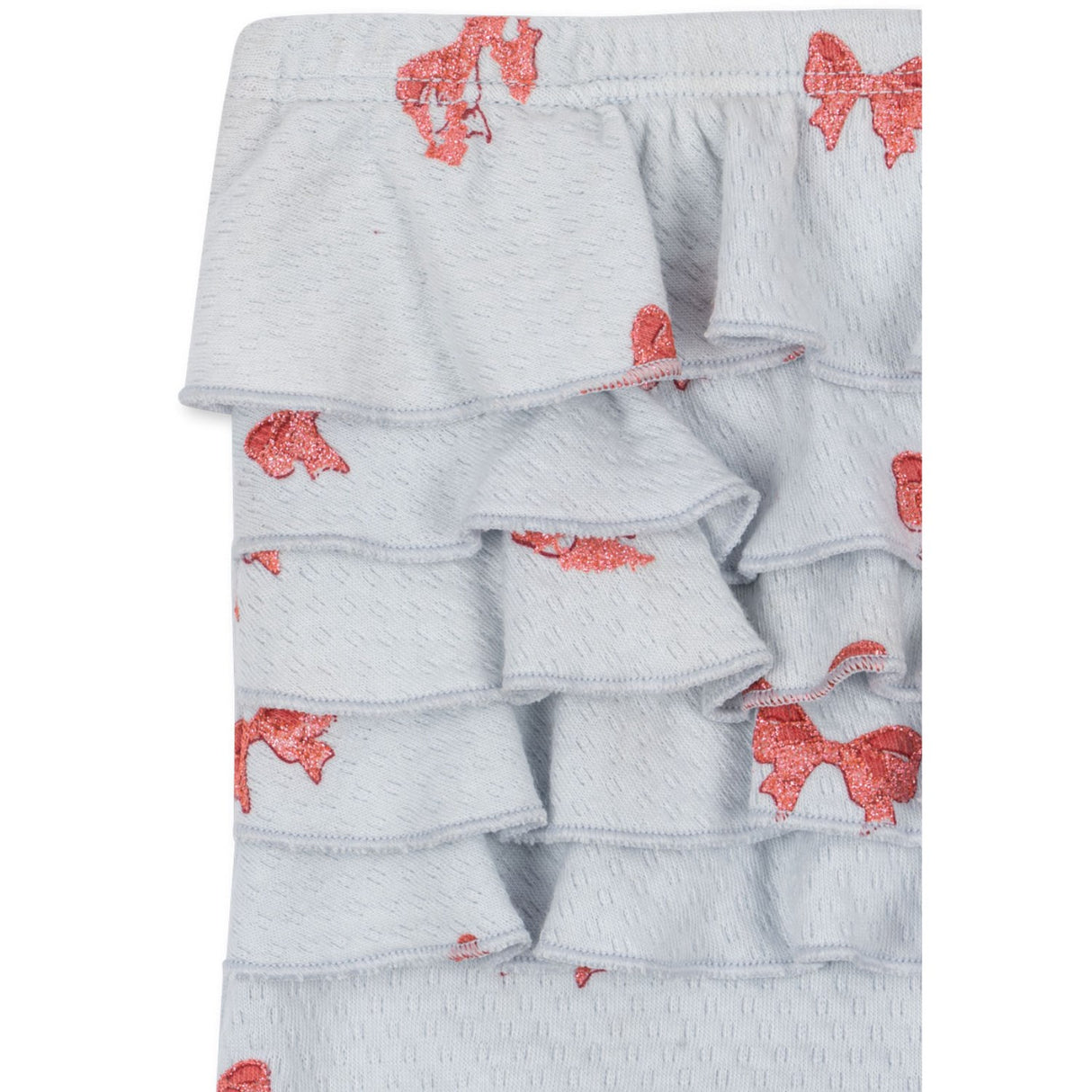 Konges Sløjd Rosia Blue Bow Sui Frill Pants GOTS