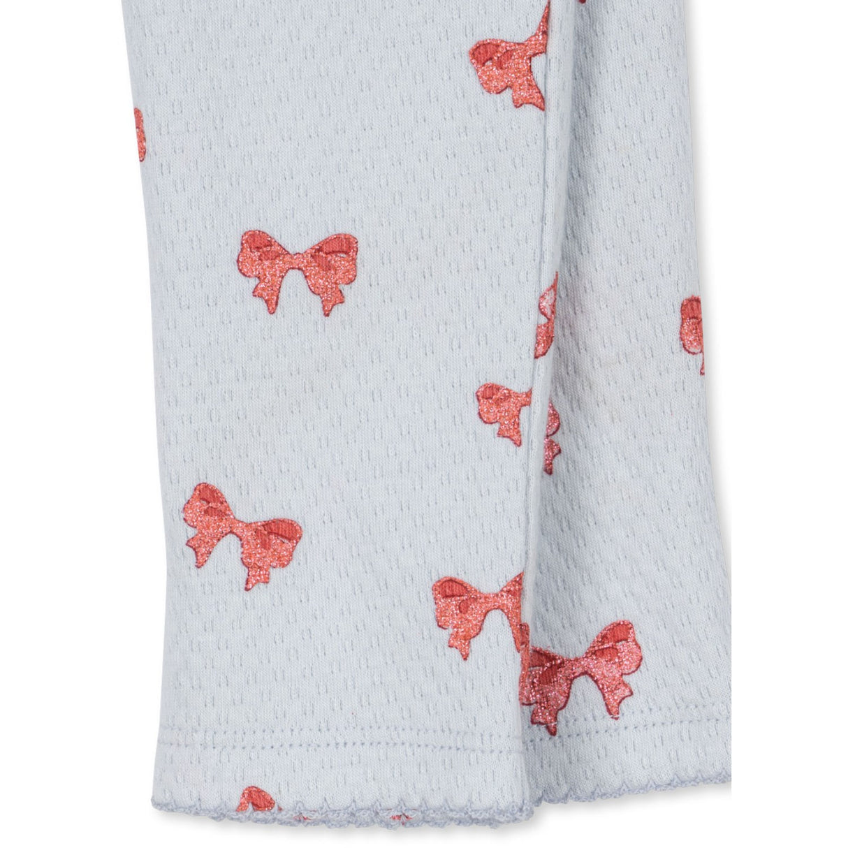 Konges Sløjd Rosia Blue Bow Sui Frill Pants GOTS