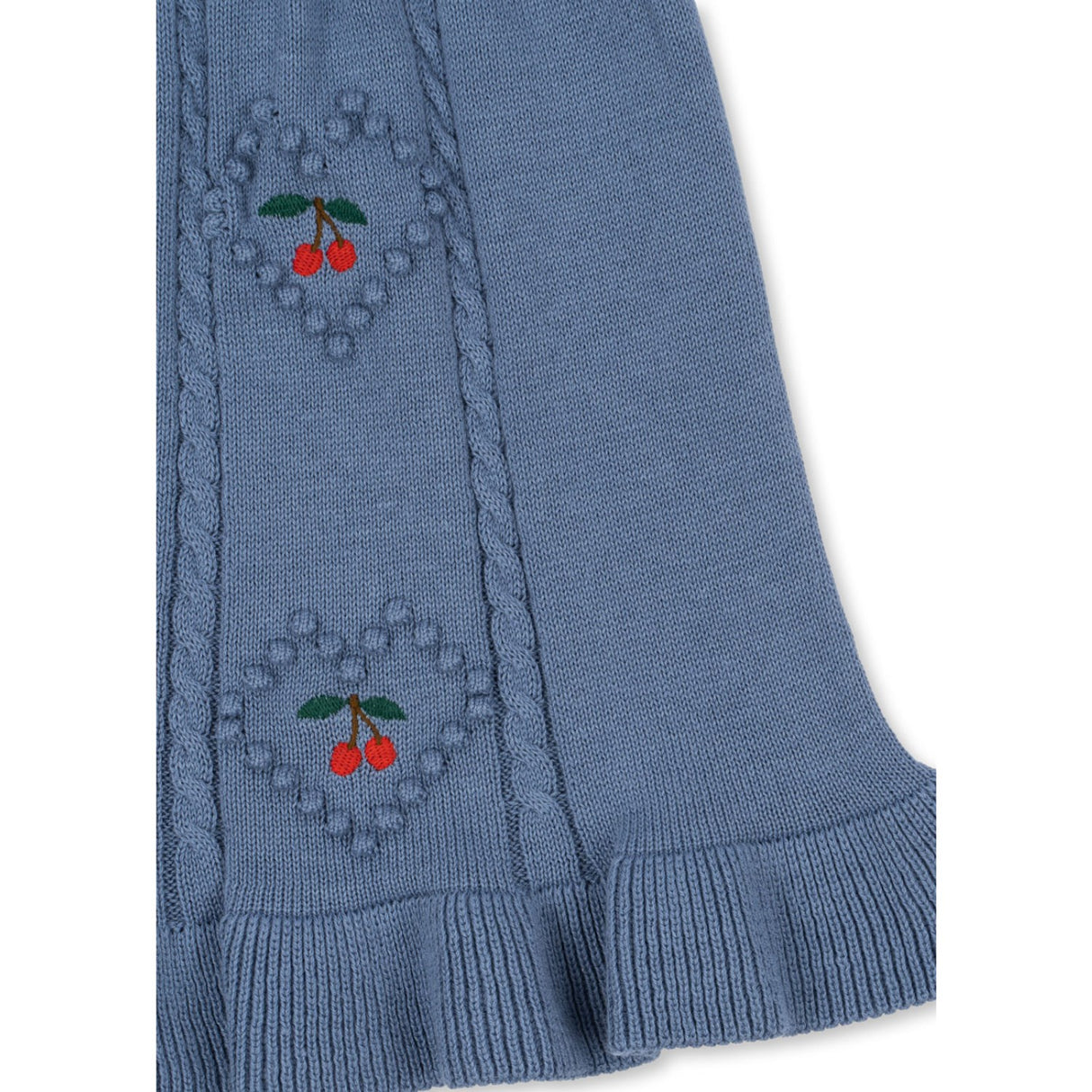 Konges Sløjd Country Blue Soleil Knit Skirt GOTS