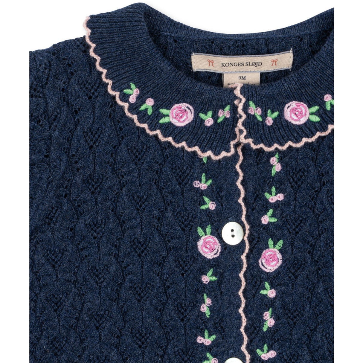 Konges Sløjd Ensign Blue Rosier Cardigan