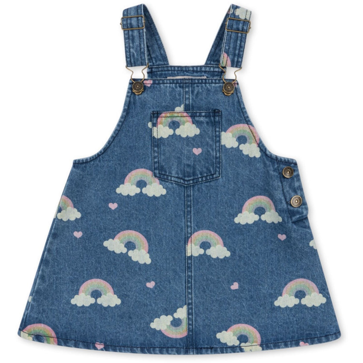 Konges Sløjd Rainbow Magot Overall Dress GOTS