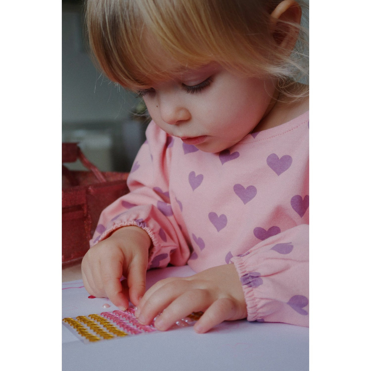 Konges Sløjd Hortensia Coeur Drey Slit Blouse GOTS