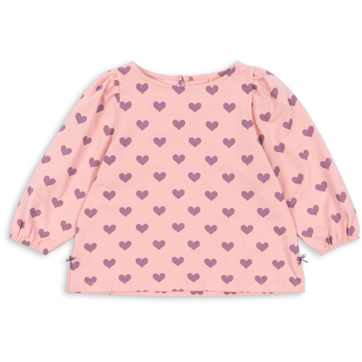 Konges Sløjd Hortensia Coeur Drey Slit Blouse GOTS