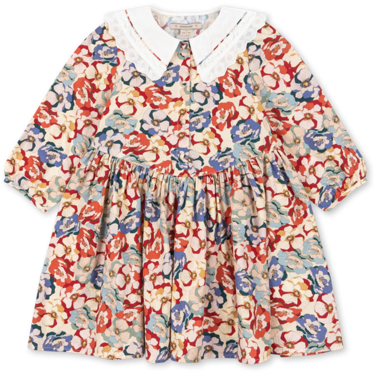 Konges Sløjd La Rosa Coeur Collar Dress GOTS