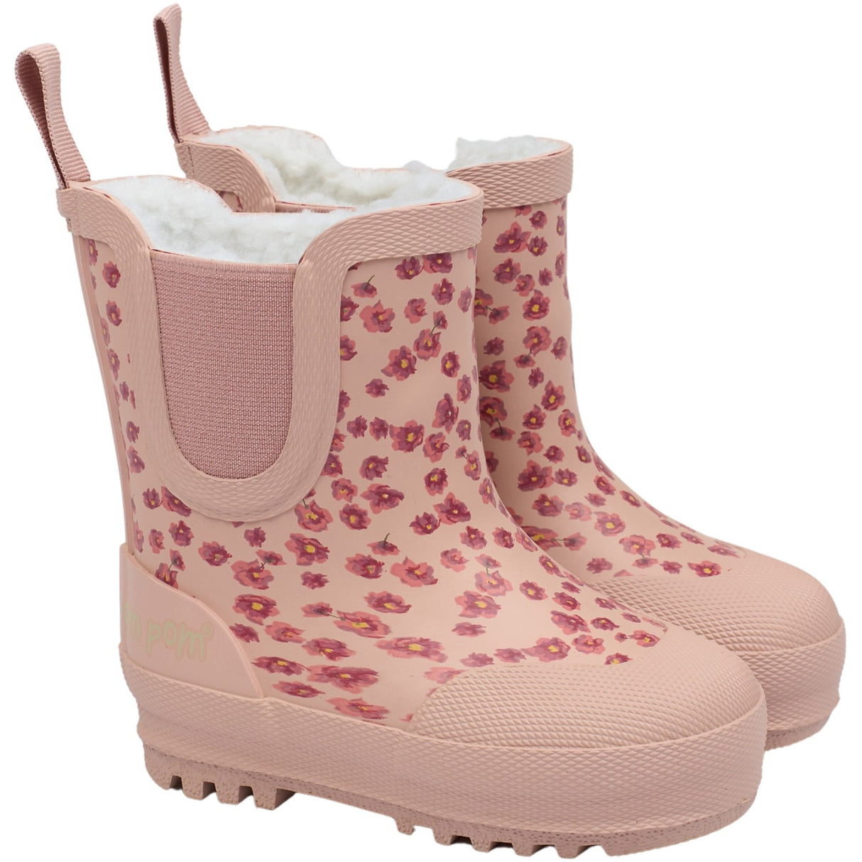 Pom Pom Autumn Anemone Mini Brook GumBoots Thermo Ankle