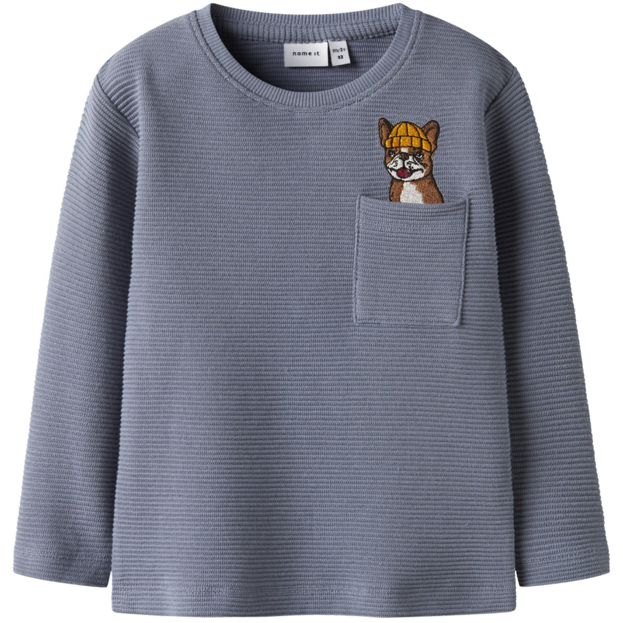 Name It Flint Stone Nmmrofus Ls Nreg Top