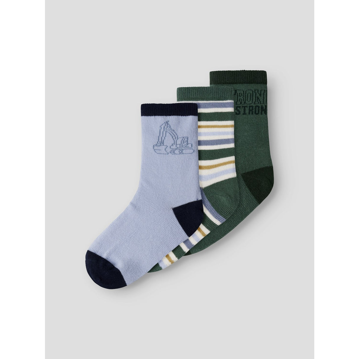 Name It Bistro Green Nmmsirius 3p Socks