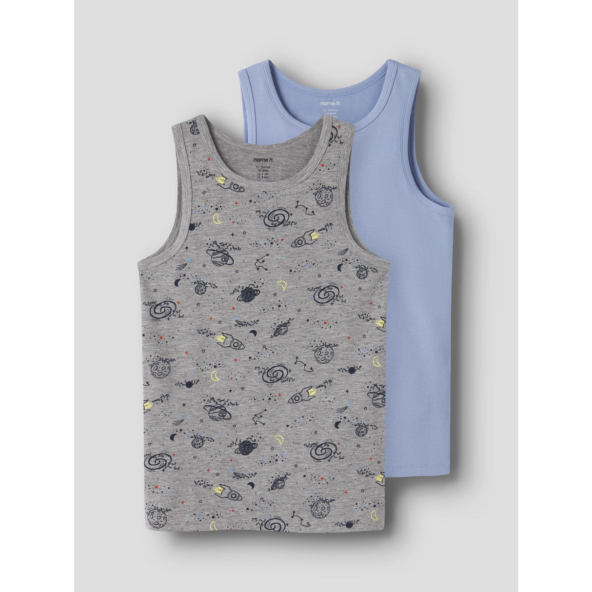 Name It Grey Melange Nkmtank Top 2P Grey Space Noos