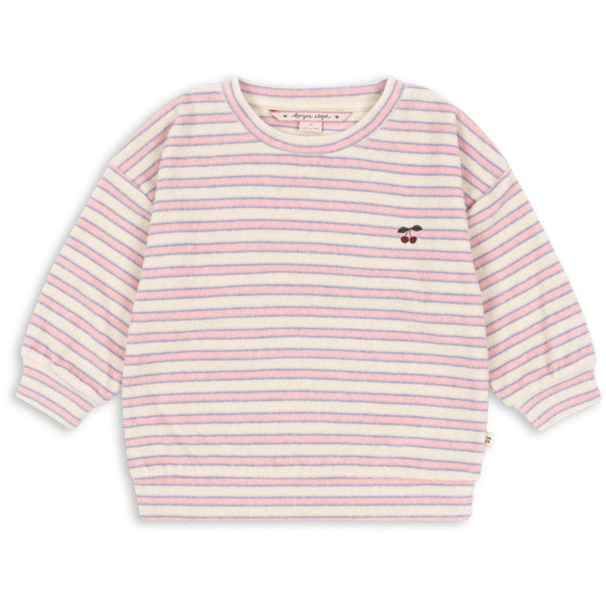 Konges Sløjd Lolly Stripe Itty Sweat Shirt GOTS