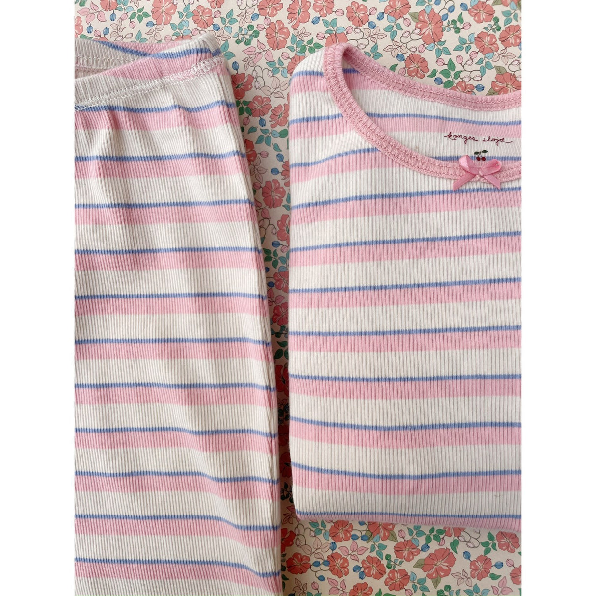 Konges Sløjd Lolly Stripe Ella Pants GOTS