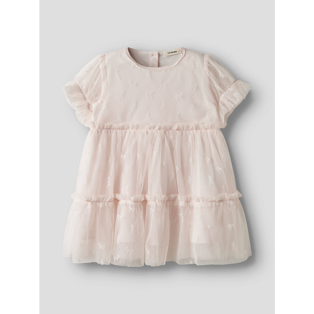 Lil'Atelier Almost Mauve Nmfrosetta Ss Loose Dress Lil