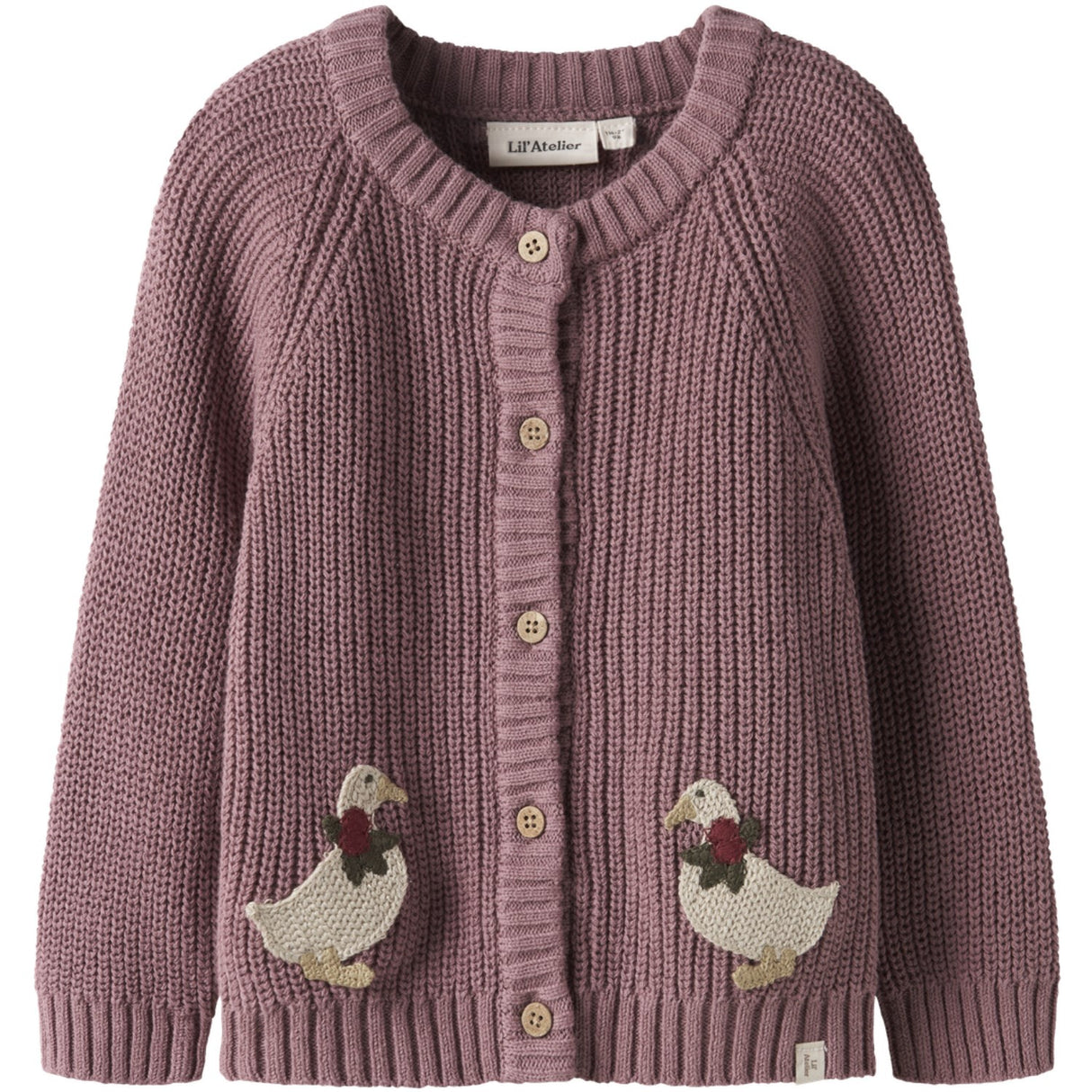 Lil'Atelier Nostalgia Rose Nmfemlen Lak Ls Knit Card Lil