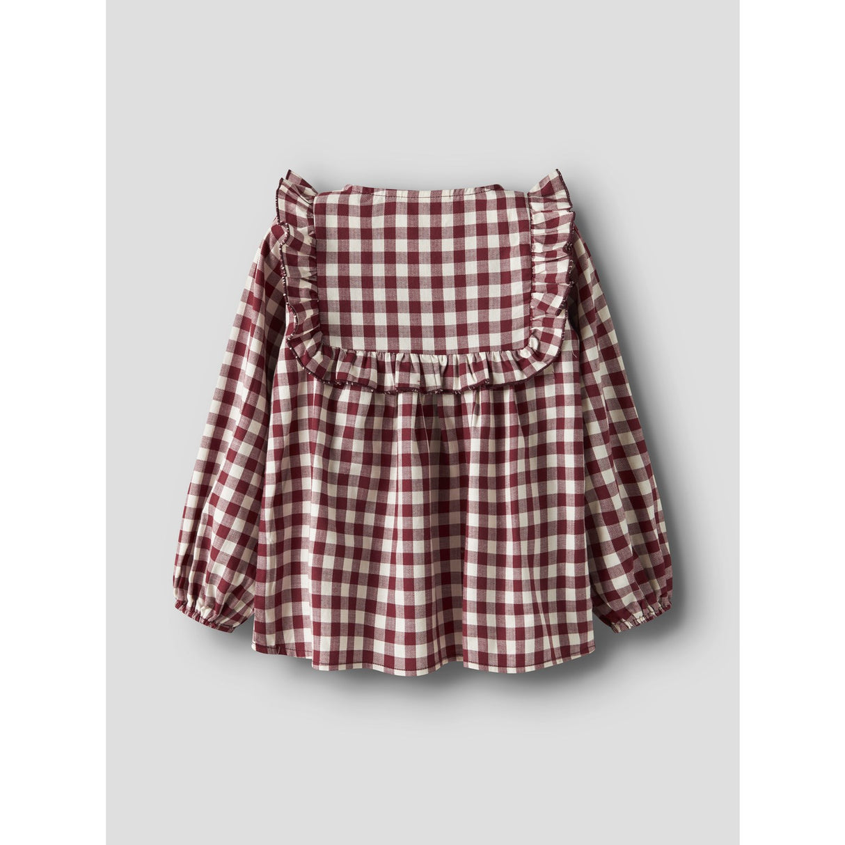 Lil'Atelier Red Dahlia Nmfrio Ls Loose Shirt Lil