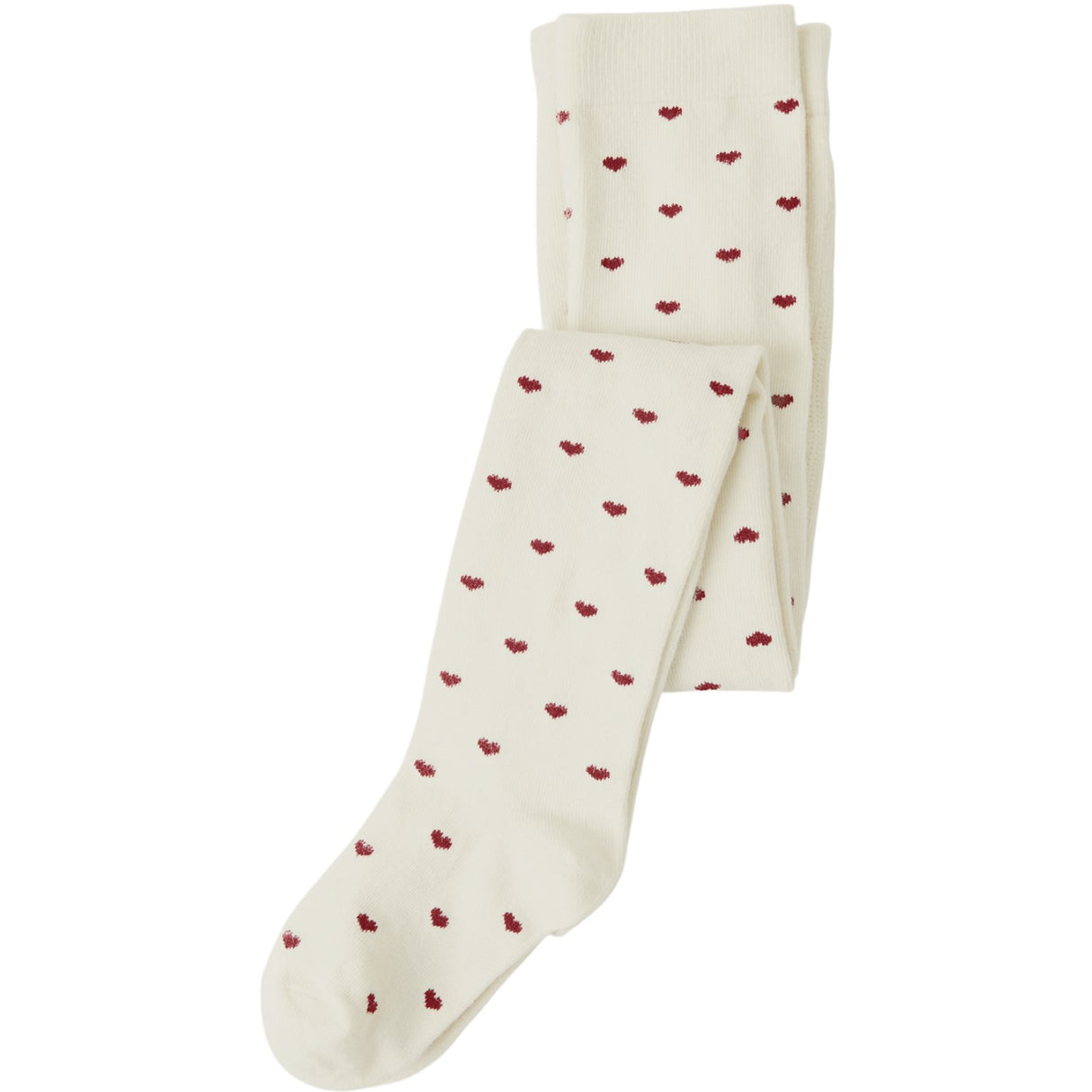 Lil'Atelier Turtledove Red Hearts Nmfreba Len Tights Lil