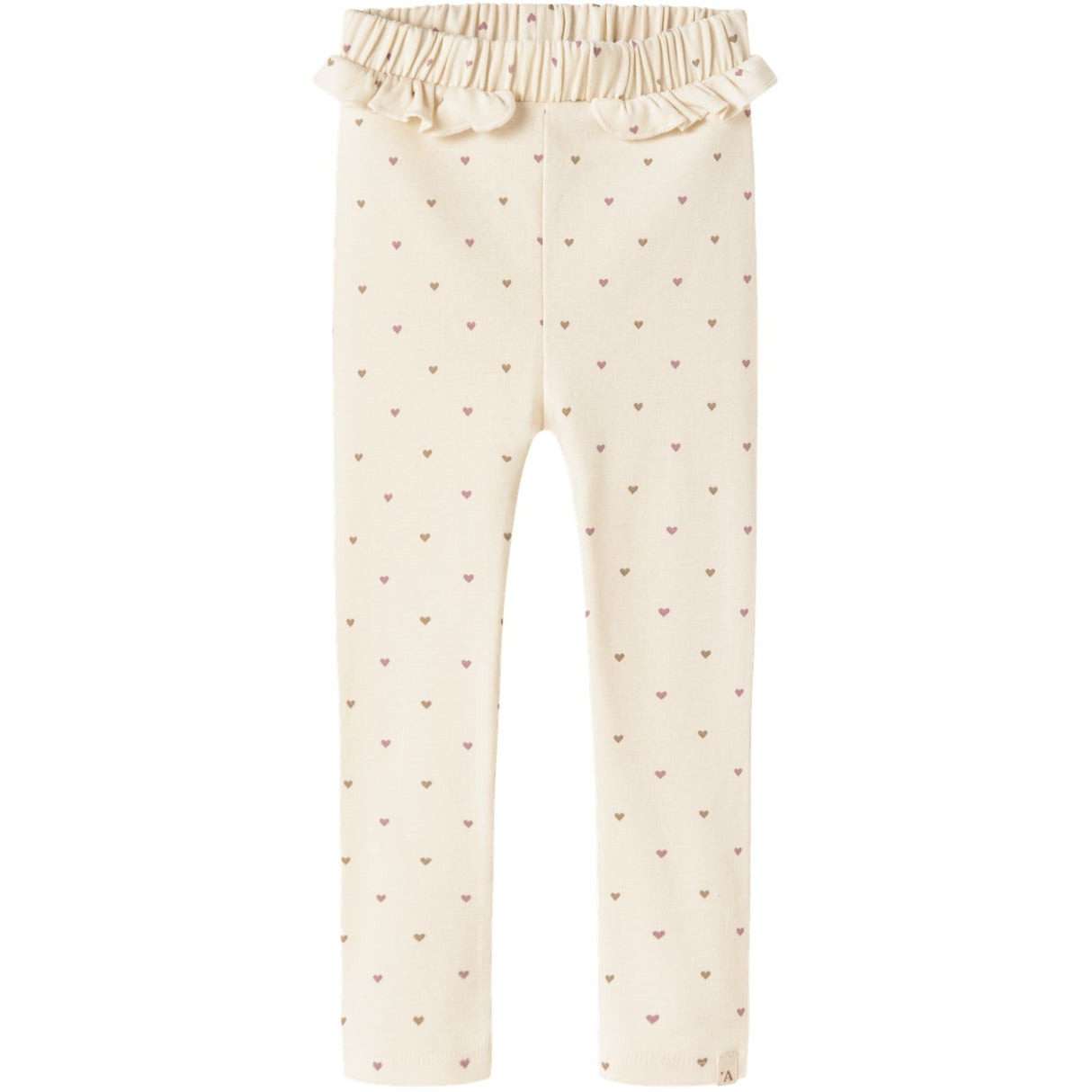 Lil'Atelier Turtledove Heart Nmflalo Tai Slim Leggings Lil