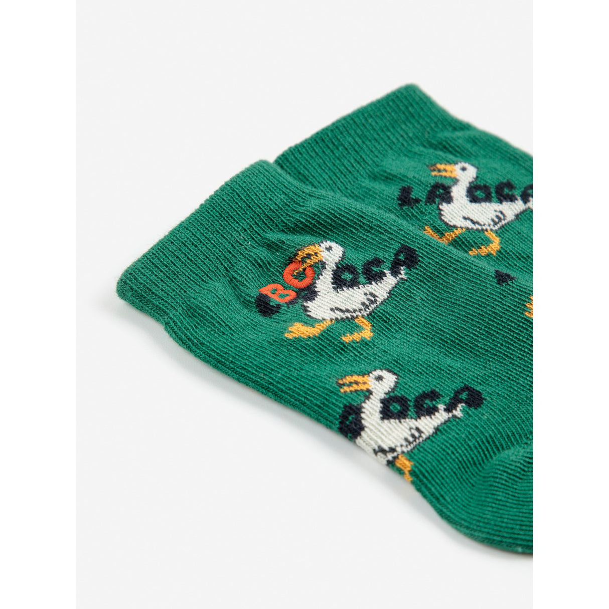 Bobo Choses Green La Oca All Over Short Socks