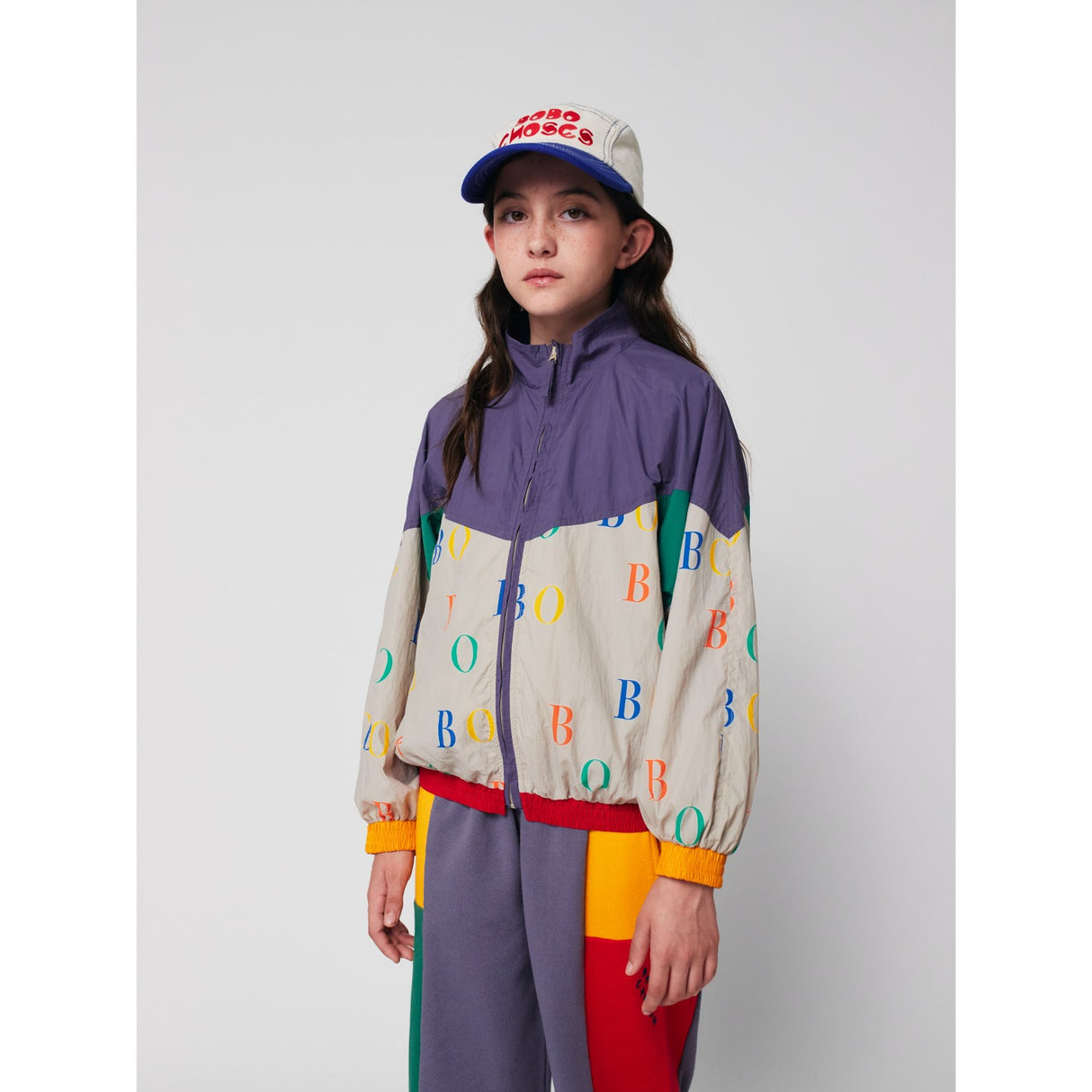 Bobo Choses Multicolor Multicolor Bobo All Over Tracksuit Jacket