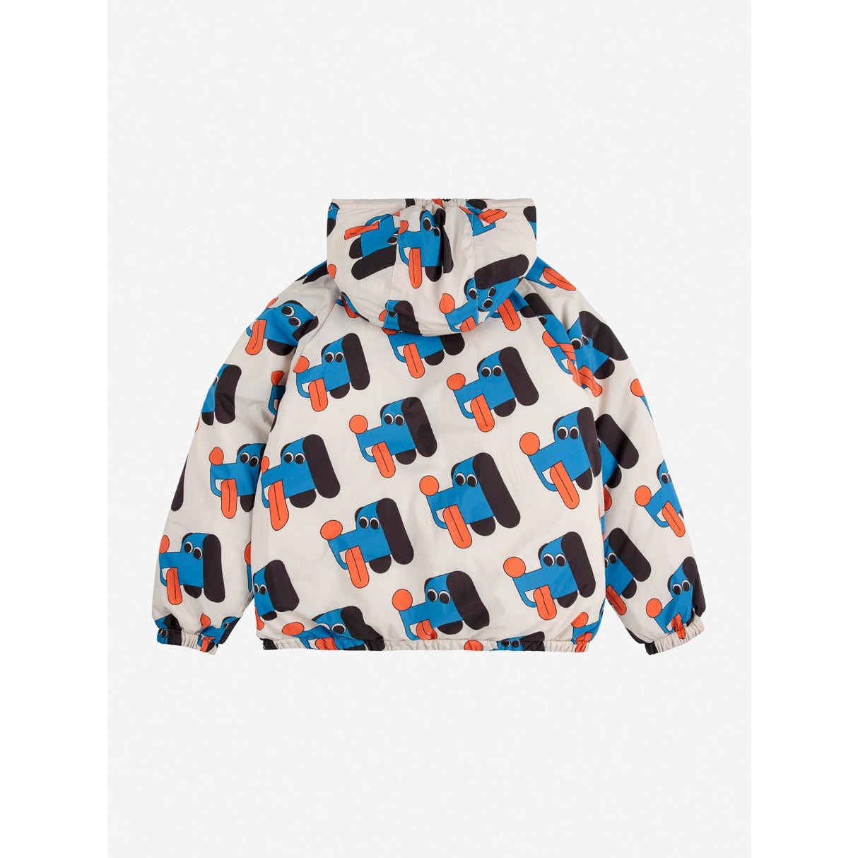 Bobo Choses Offwhite Doggy Mate All Over Reversible Anorak
