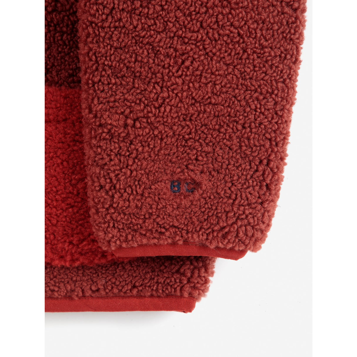 Bobo Choses Green La Oca All Over Reversible Sheepskin Jacket