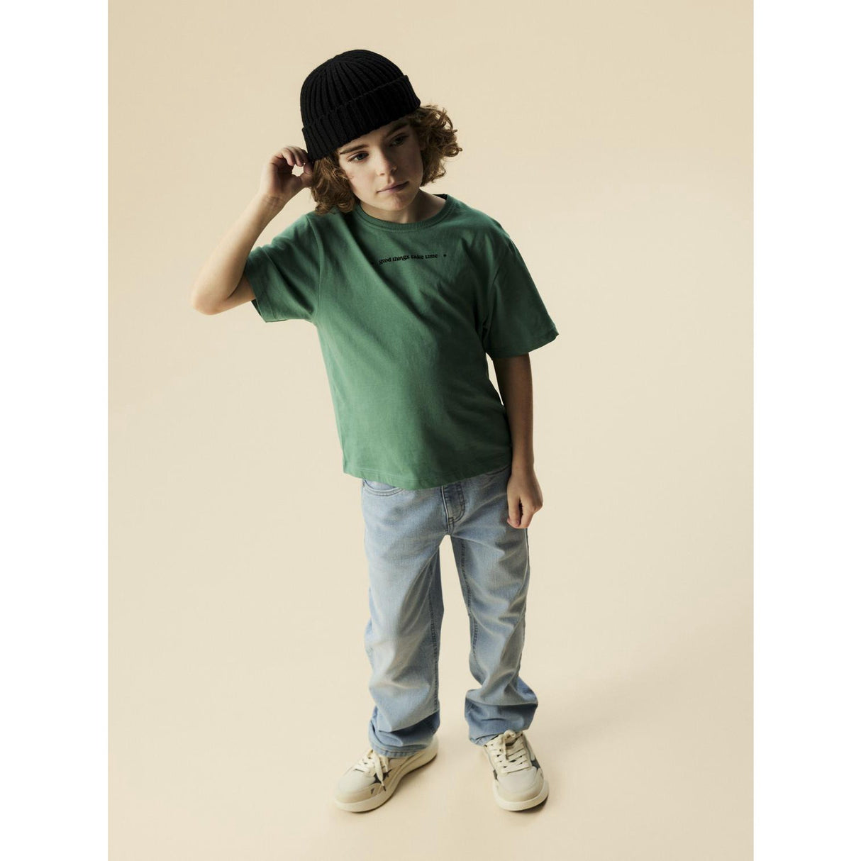 Name It Bottle Green Nkmbenno Ss Nreg Top Box Pb