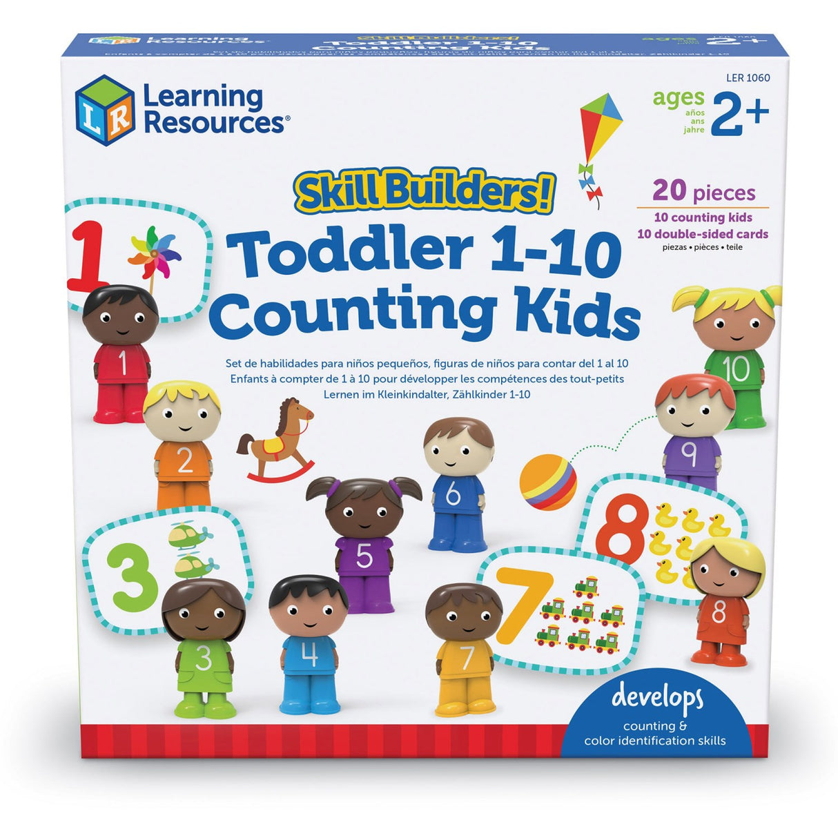 Learning Resources® Skill Builders! Toddler 1-10 Counting Kids