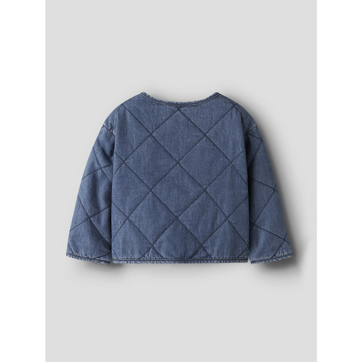 Name It Dark Blue Denim Nmfjuliette Quilt Dnm Jacket 6016-Pa B