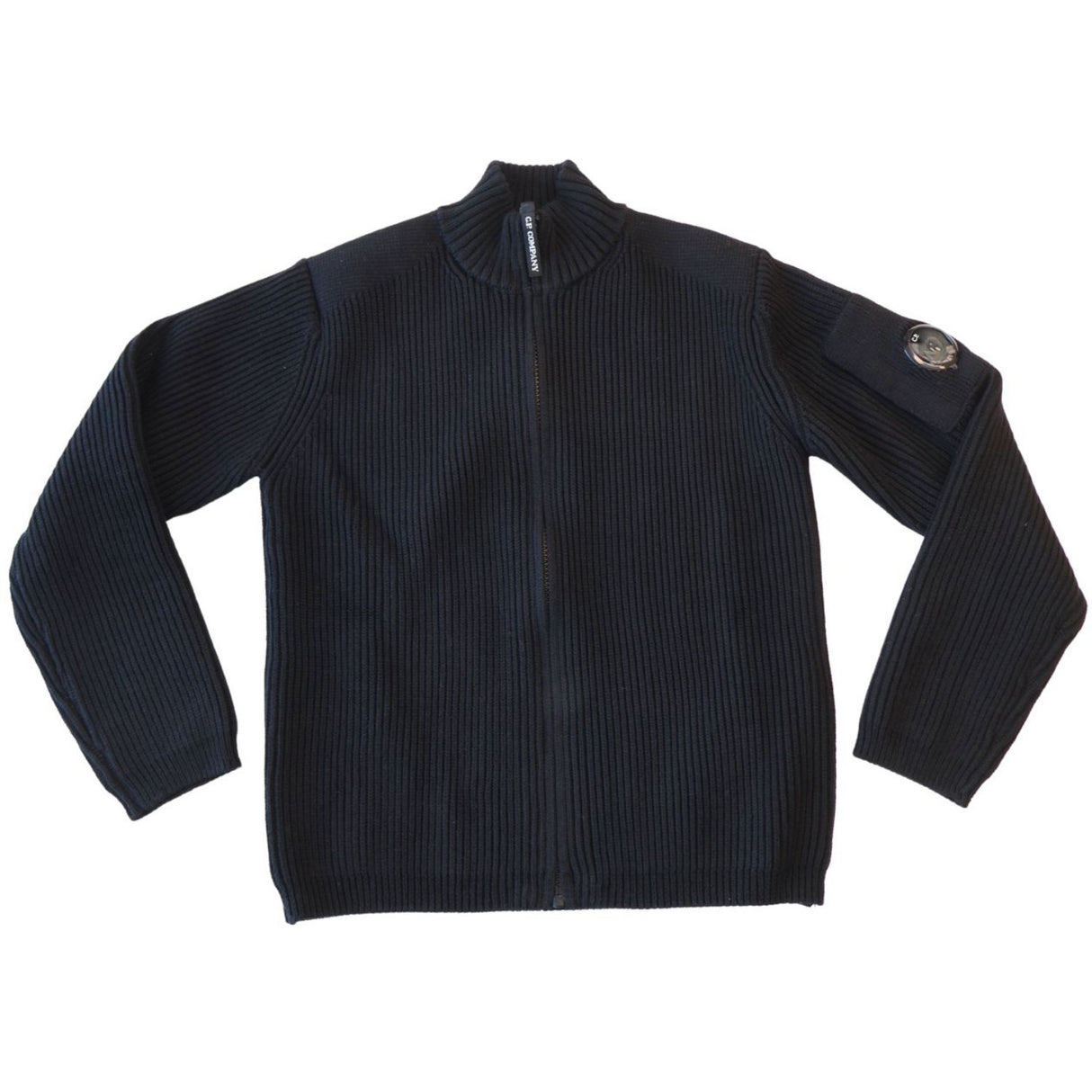 C.P. Company Black Tricot With Zip