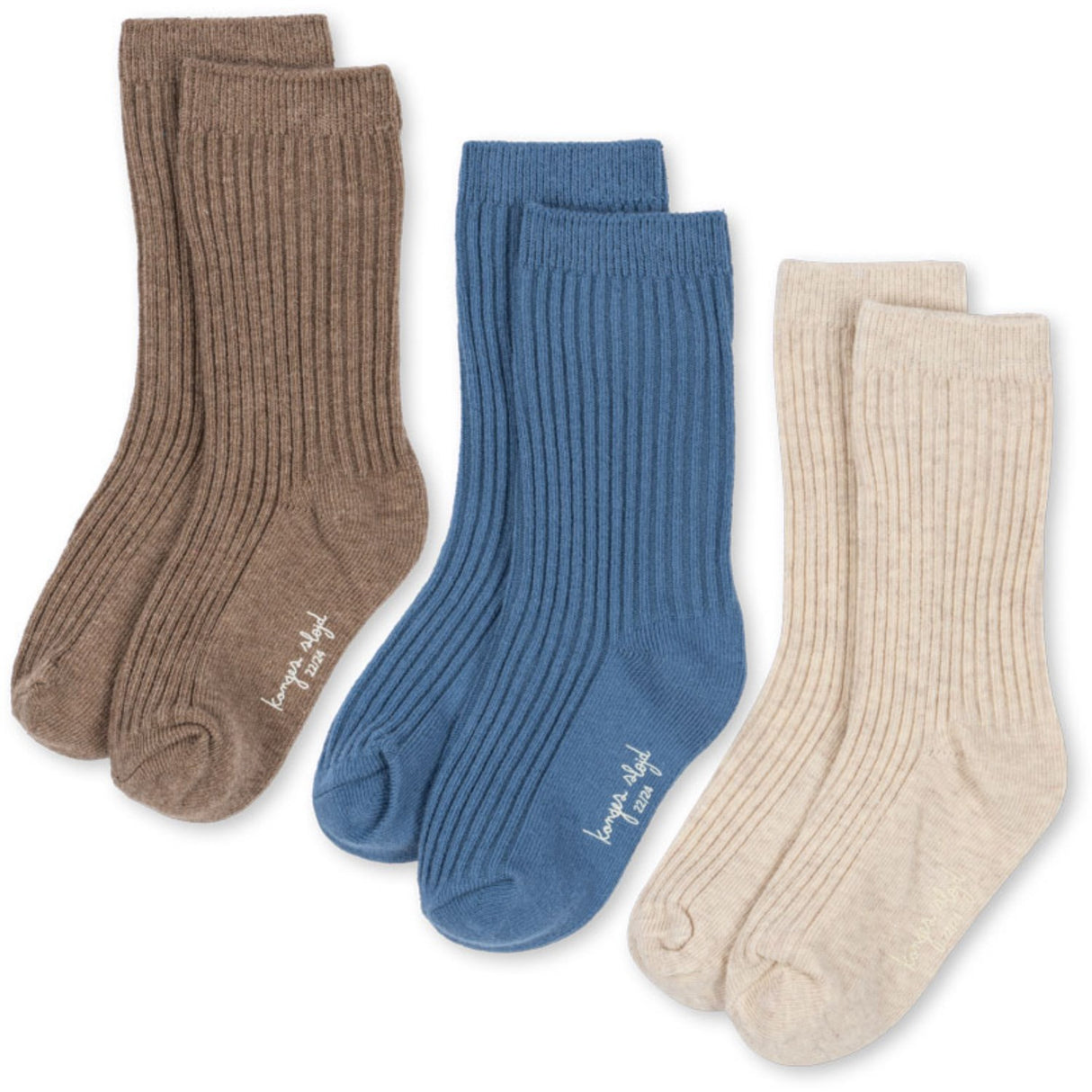 Konges Sløjd Sleet Mix 3 Pack Rib Socks