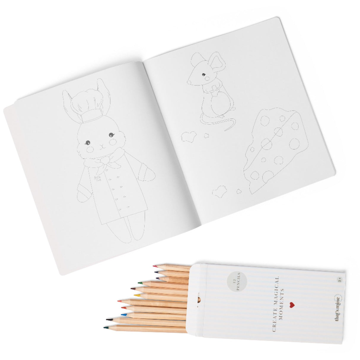 That's Mine Bunny Ben Coloring Book