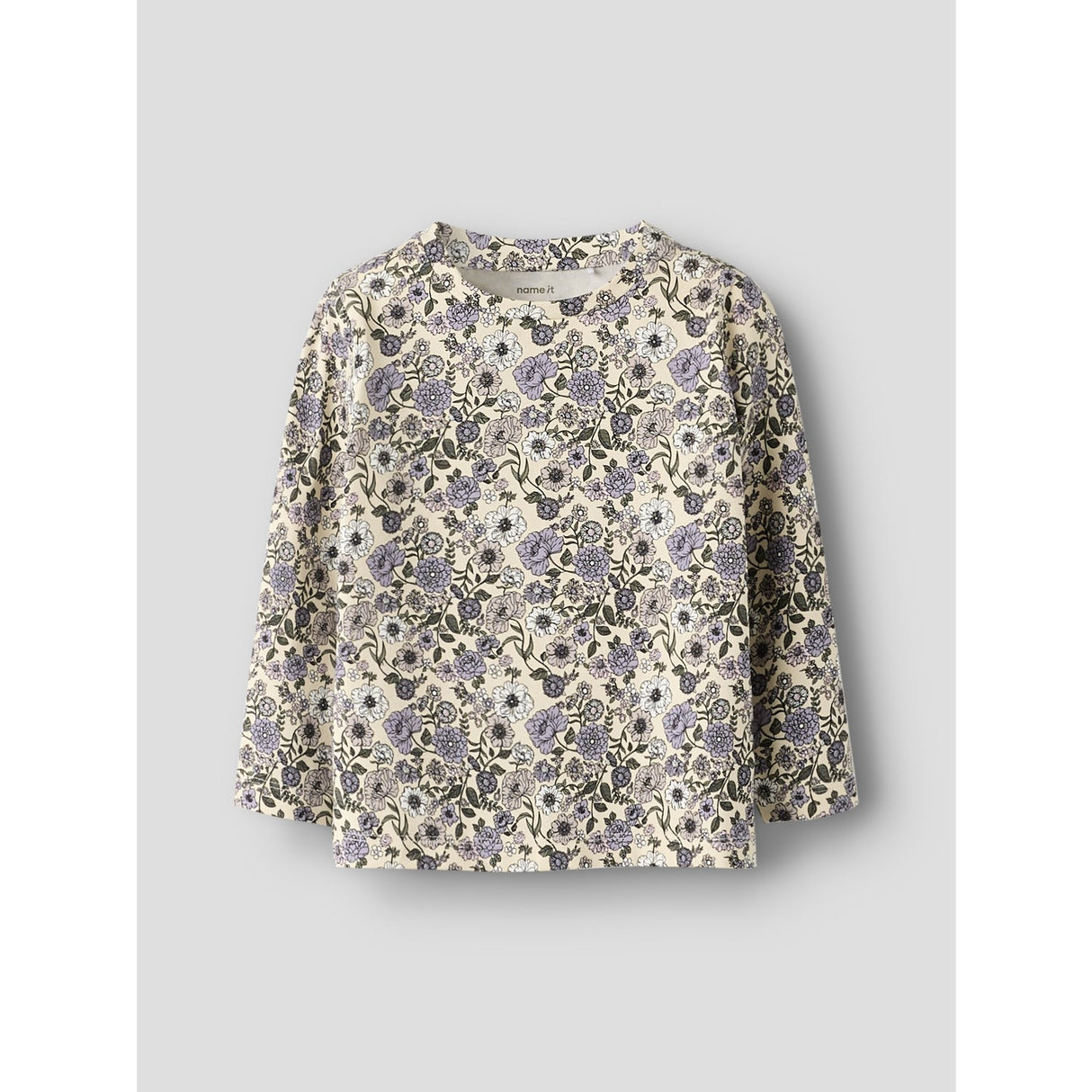 Name It Buttercream Big Flower Nmfnikala Ls Top Box Lnoos